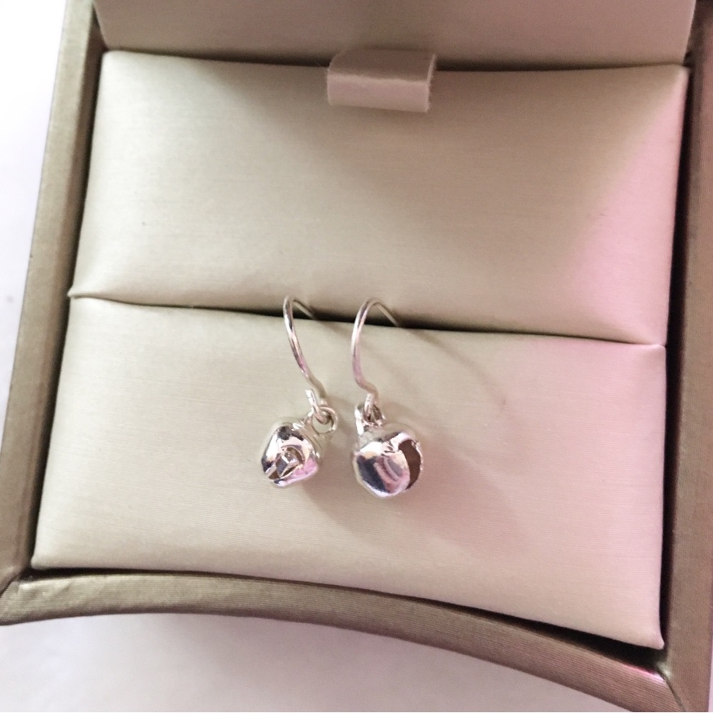 Elegant Silver Color Bells Drop Earrings